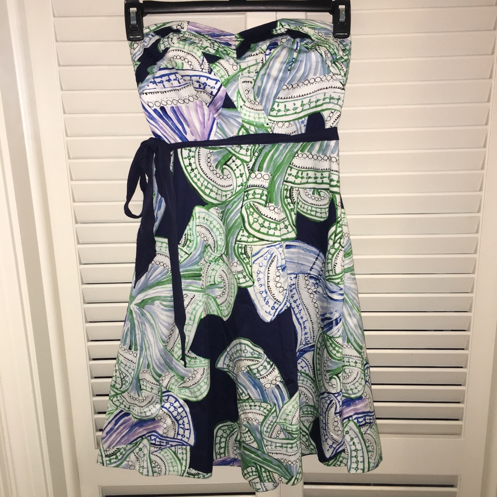 Anthropologie Moulinette Soeurs Strapless Dress